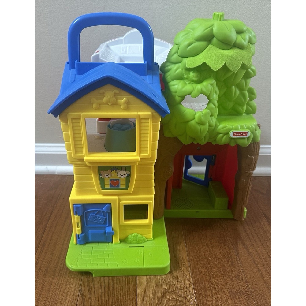 Fisher Price Little People Animal Rescue Adoption Center Musical  Playset Figure